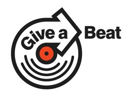 give a beat logo