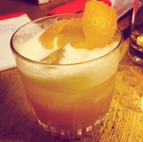 Tamarind Shrub Sour with Egg White Foam Photo courtesy 72 Virgins