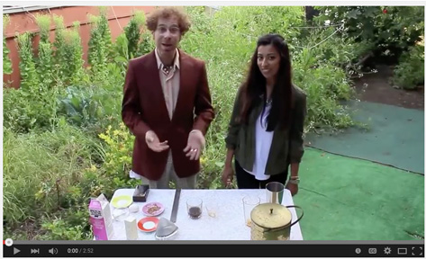 72 Virgins Partners and NewGround Fellows Howard Seth Cohen and Saba Mirza. Video courtesy 72 Virgins.